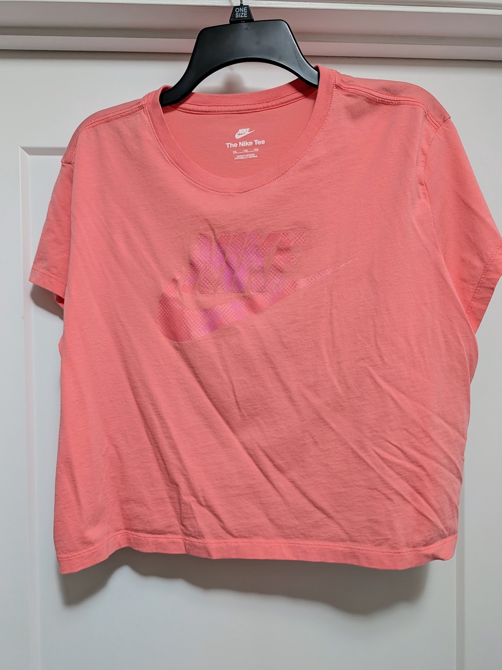 Women's Nike Short Sleeve Logo Crop Tee